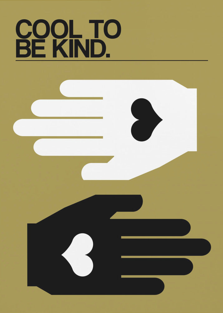 Cool To Be Kind Olive | Canvas