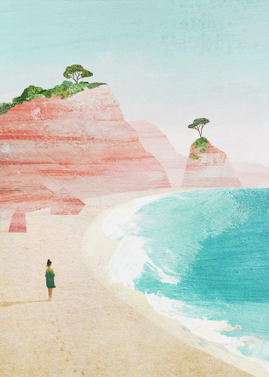 Beach Girl iv | Poster