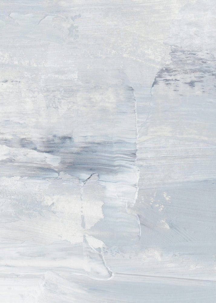 Black And White Brushstrokes | Poster