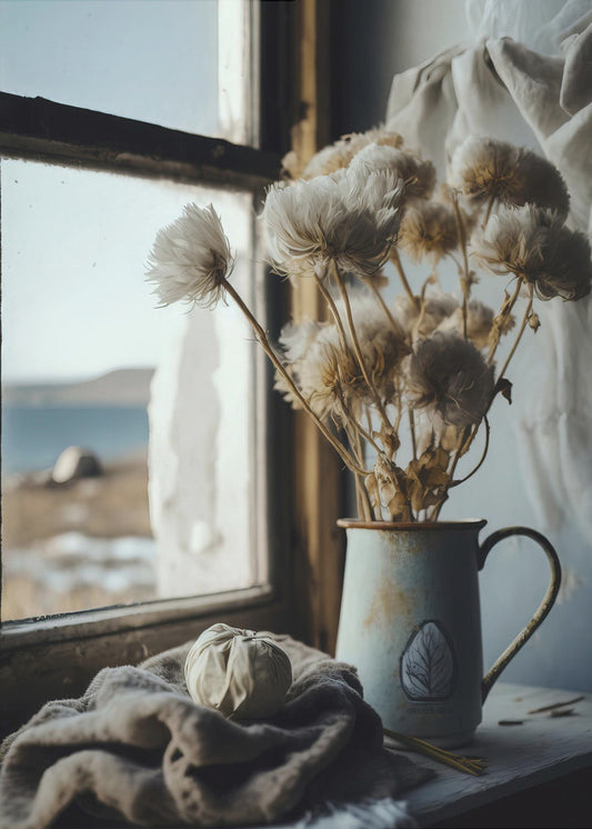 Rustic Window Scene | Poster