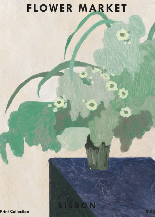 Flower Market. Lisbon | Canvas