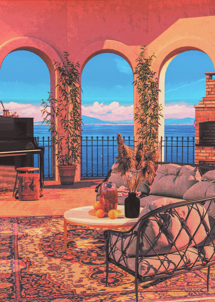 Piano Terrace | Poster