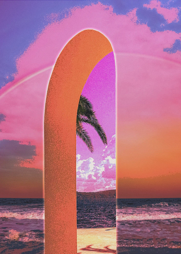 Portal Vaporwave | Canvas