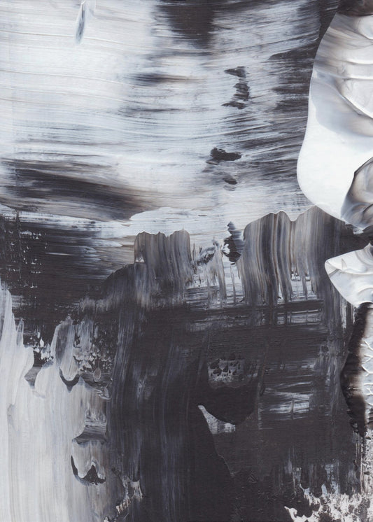 Monochrome Whirl | Canvas