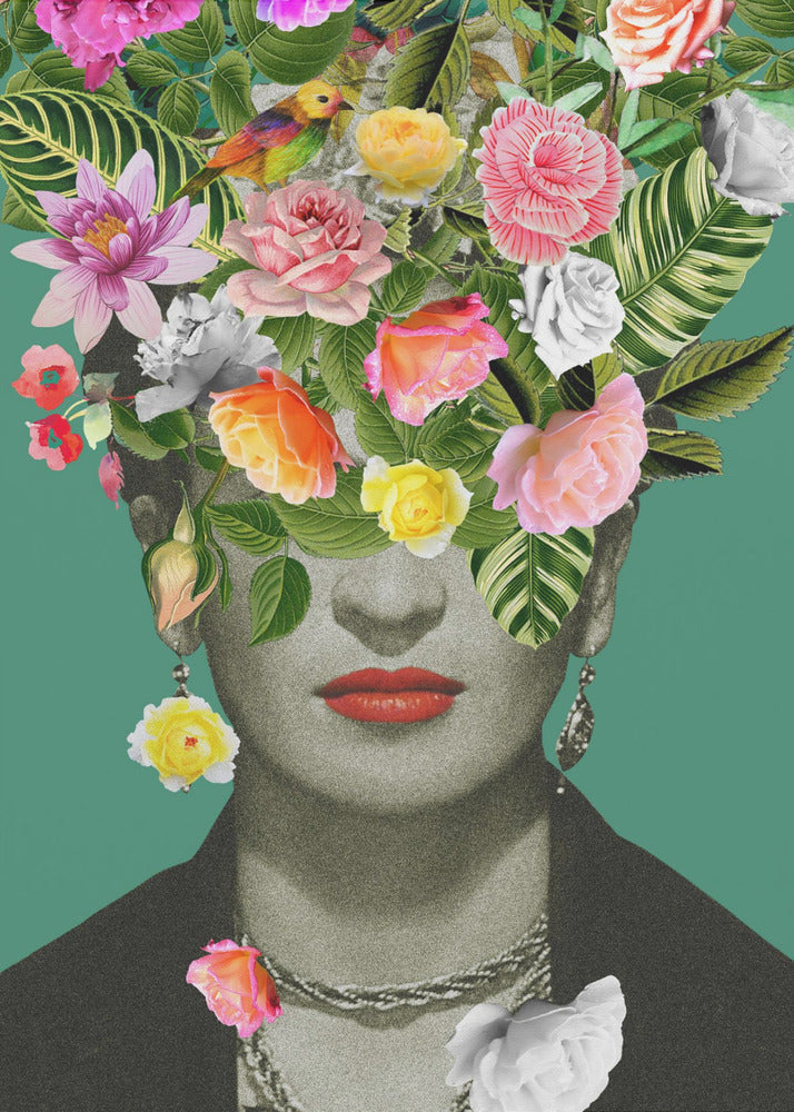 Floral Frida | Canvas