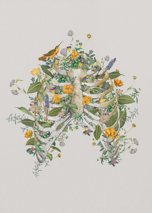 Floral thorax | Canvas