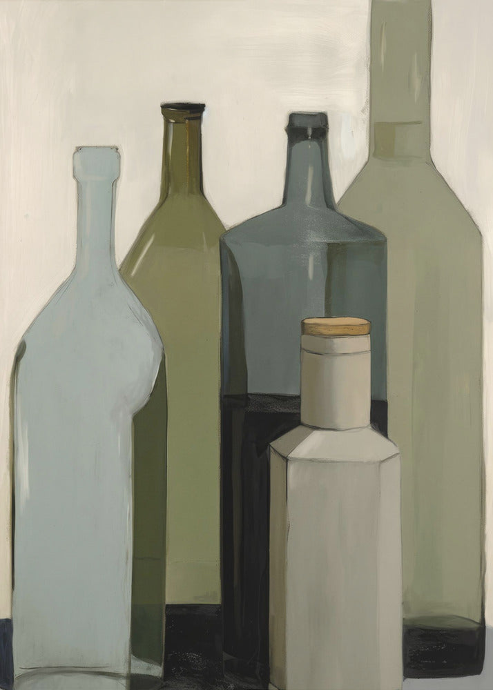 Bottled Stillness | Canvas