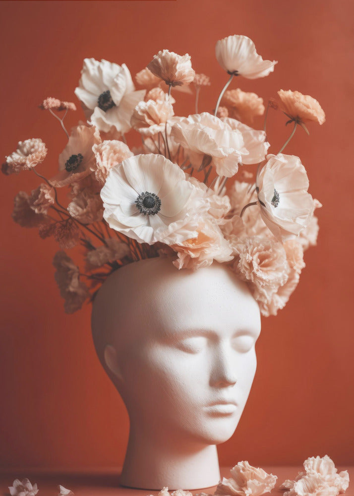 Floral Contemplation | Canvas