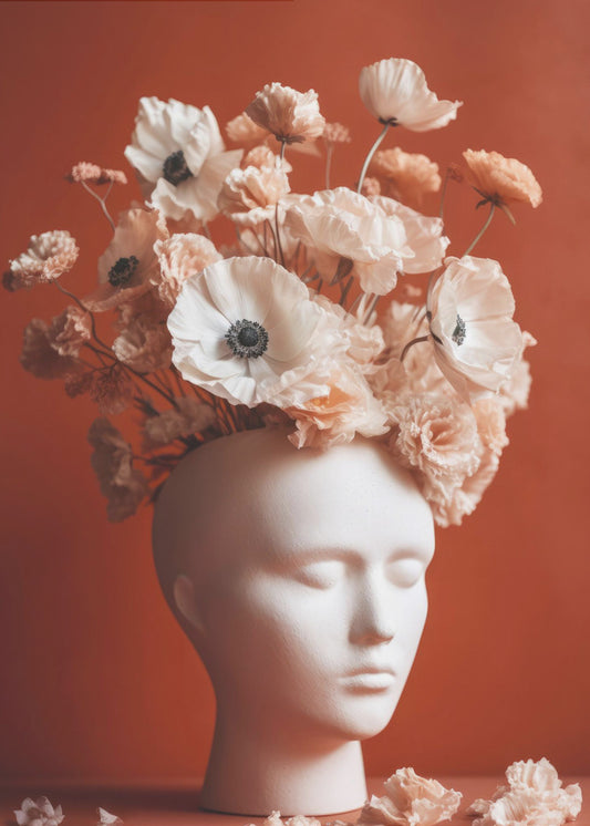 Floral Contemplation | Canvas