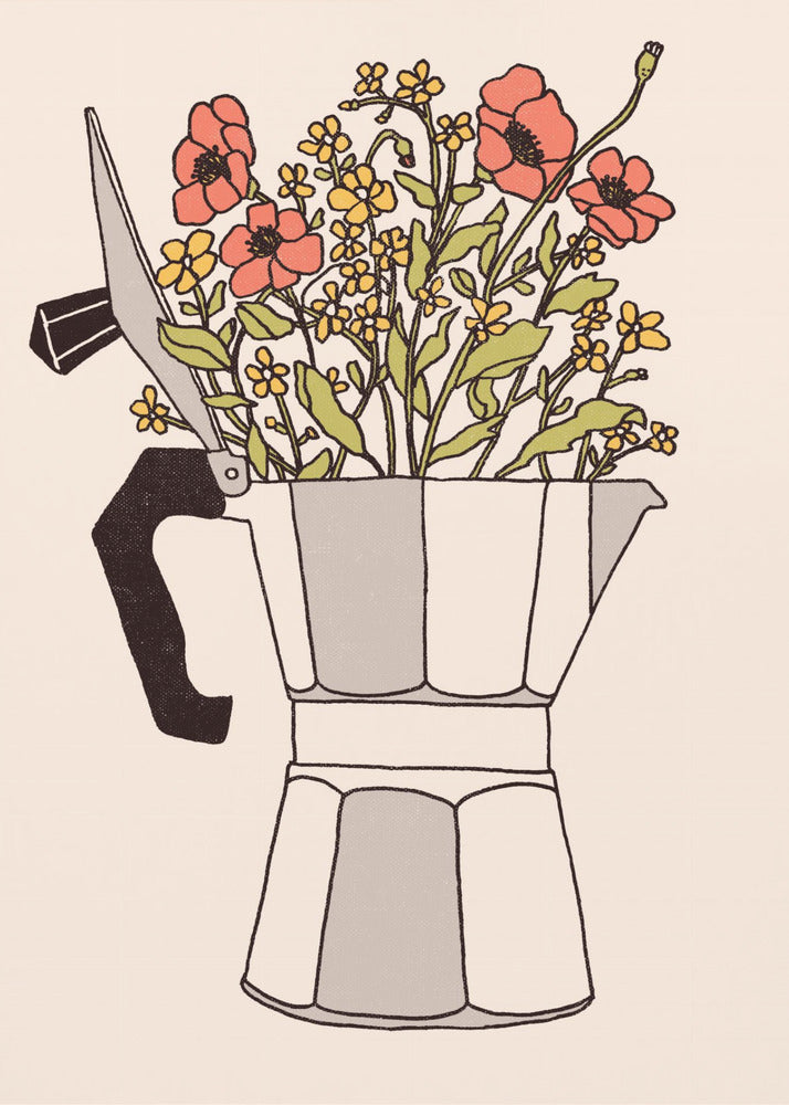 Moka Flowers | Poster