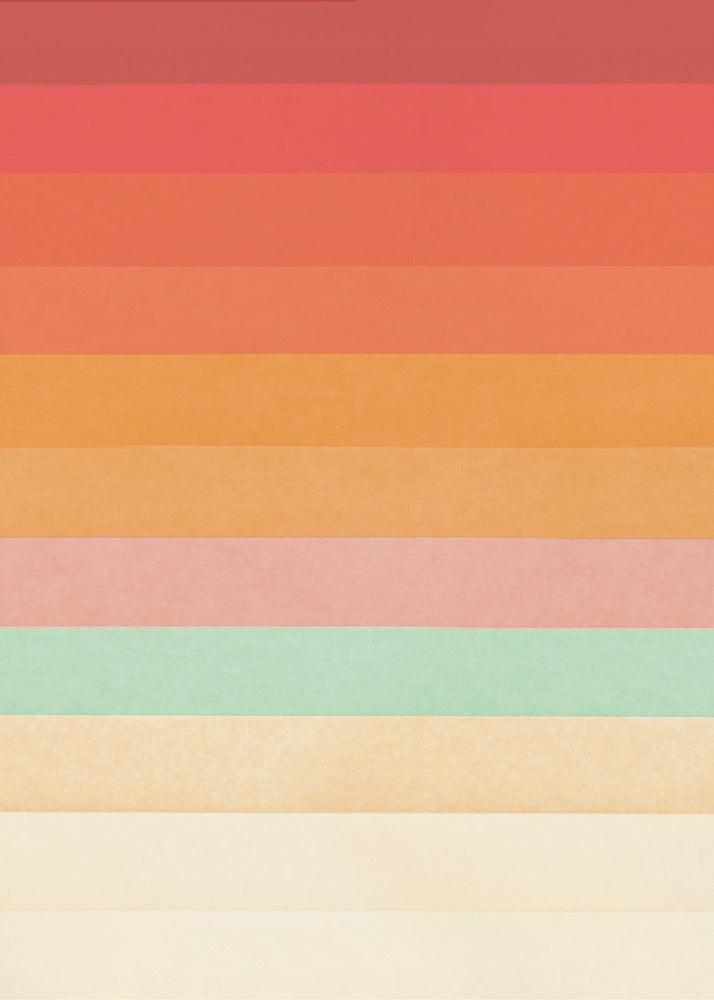 Rainbow Chevrons | Poster