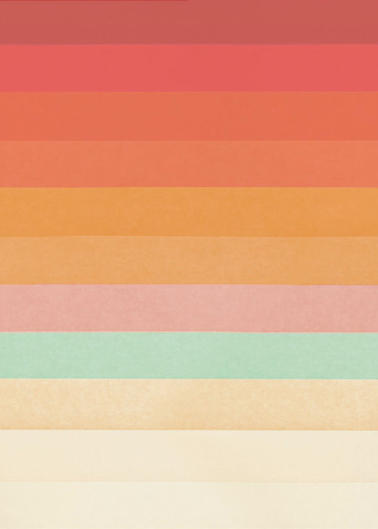 Rainbow Chevrons | Poster