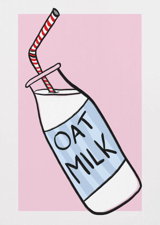 Oat Milk Delight | Canvas