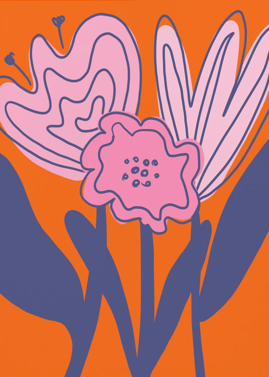 Bold Floral Elegance | Poster