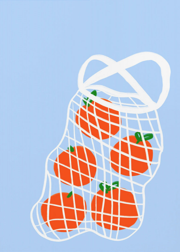 Tomatoes in Mesh | Canvas