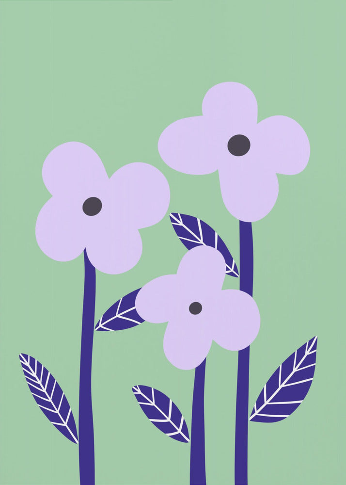 Violet Blossoms | Poster