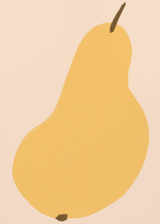 Golden Pear Still | Poster