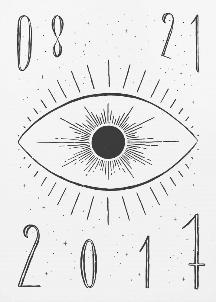 Total Eclipse White | Poster