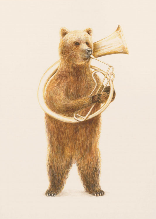 The Bear and His Helicon | Poster