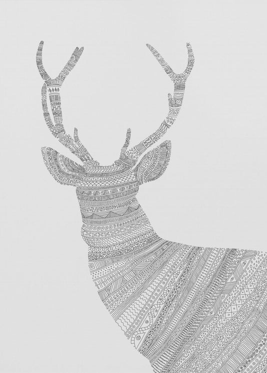 Stag Grey | Poster