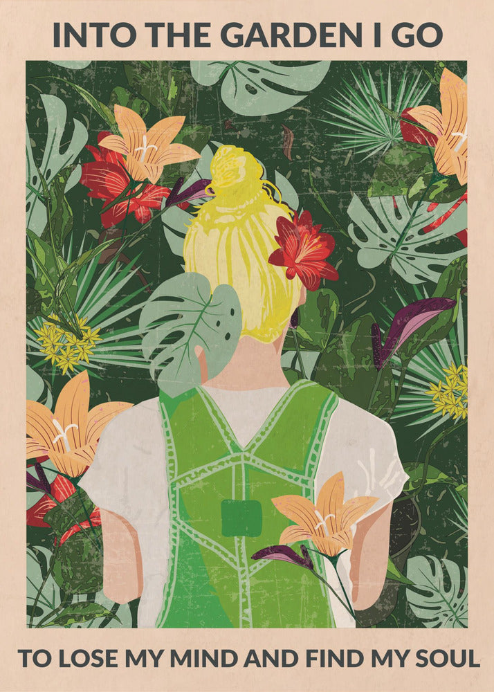 Into the Garden (blonde) | Poster