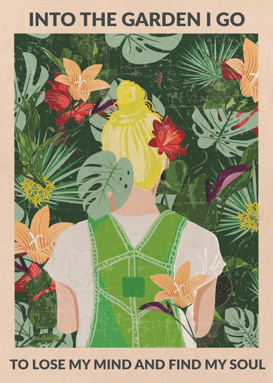 Into the Garden (blonde) | Poster