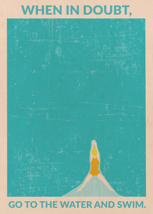 Open Water (blonde) | Canvas