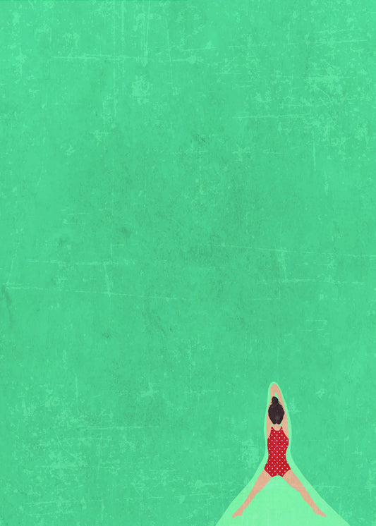 Open Water (brunette) | Canvas