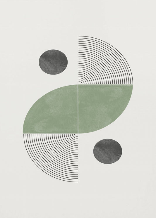 Geometric Harmony | Canvas