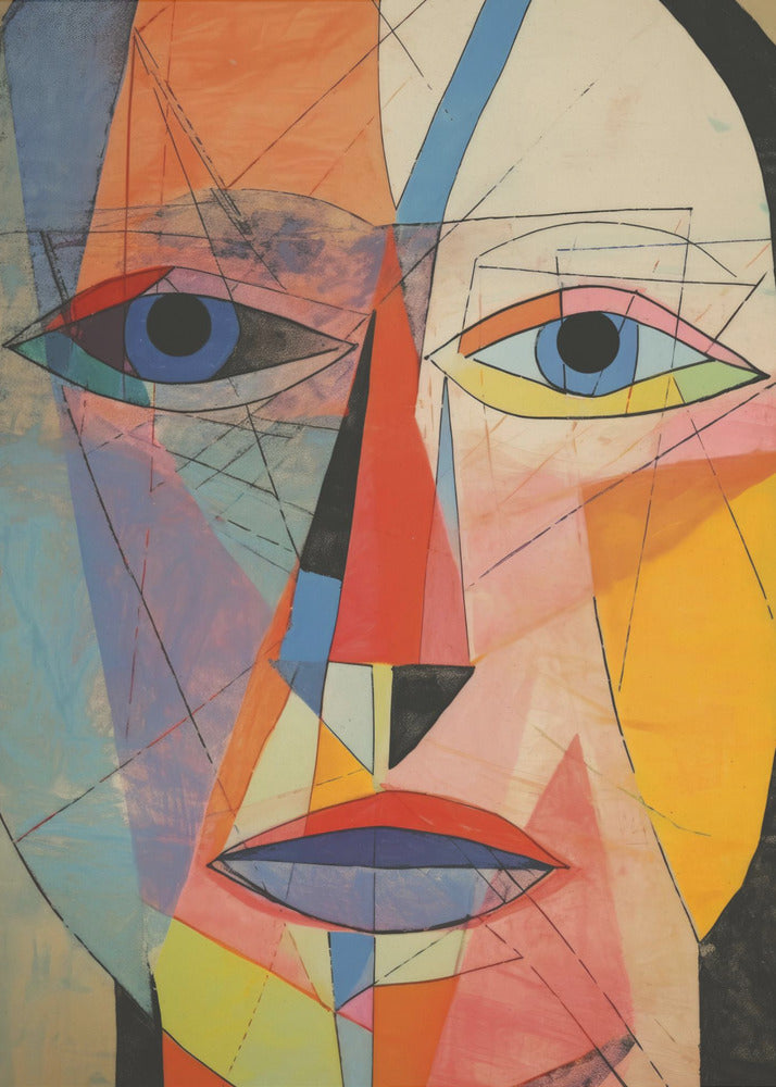 Geometric Reflection | Canvas