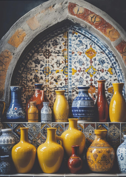 Vibrant Vessels | Canvas