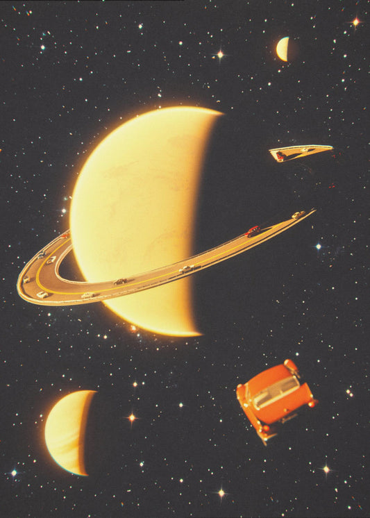 Rings of Saturn | Canvas