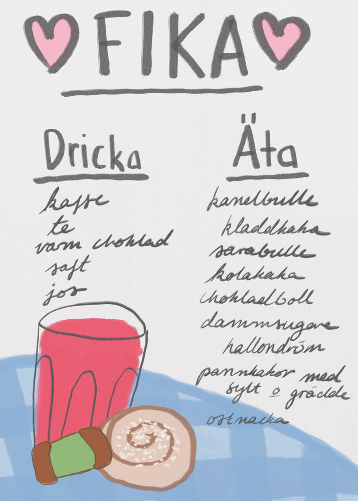 Swedish Fika Treats | Poster