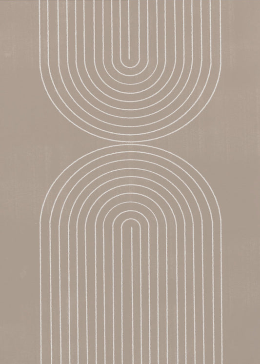 Curved Echoes | Canvas