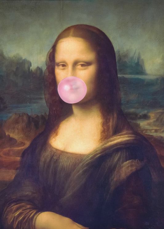 Mona Lisa Bubble Gum | Canvas