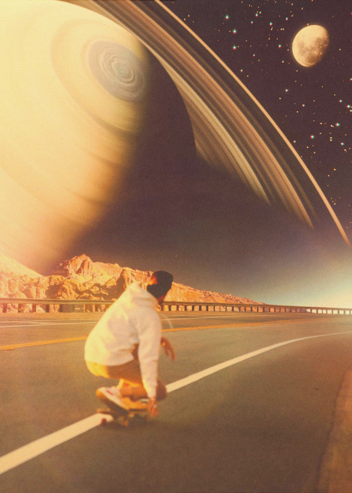 Space Sk8er | Poster