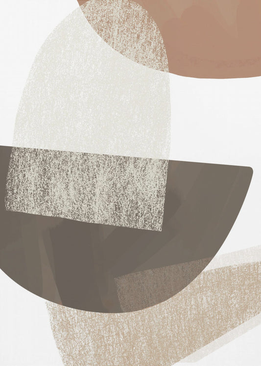 Earth Tone Geometric Art | Canvas