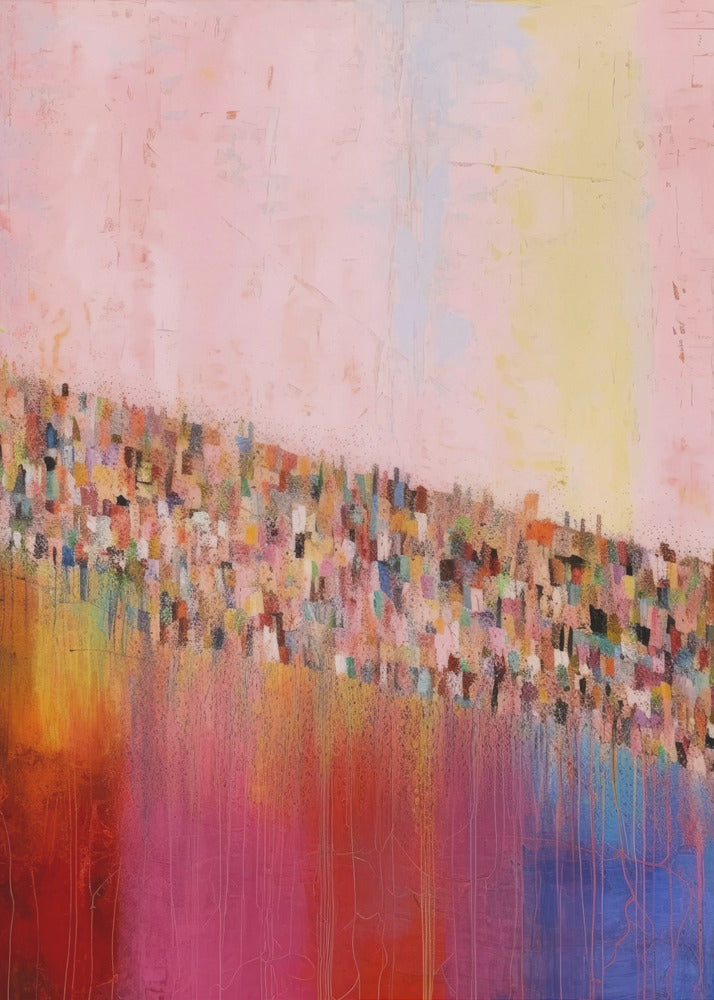 Colorful Cascade | Canvas