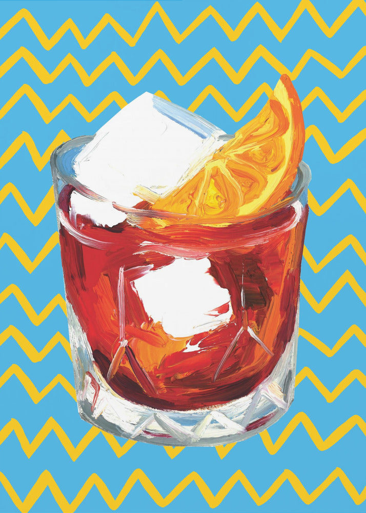 Negroni Blue | Canvas