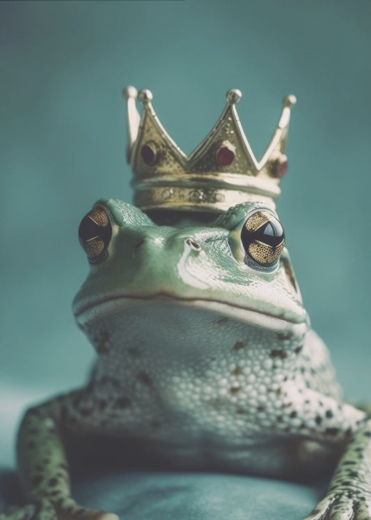 Regal Amphibian | Canvas