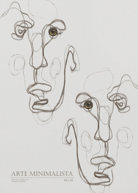 Arte Minimalista No 3 | Poster