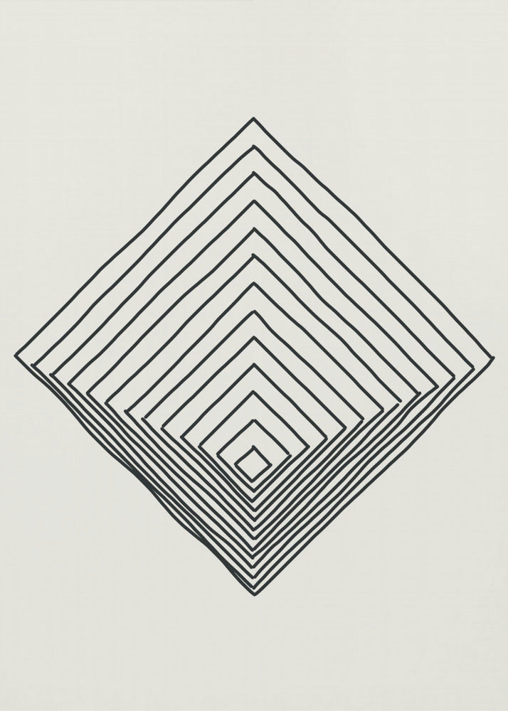 Imperfect Lines #1 | Canvas