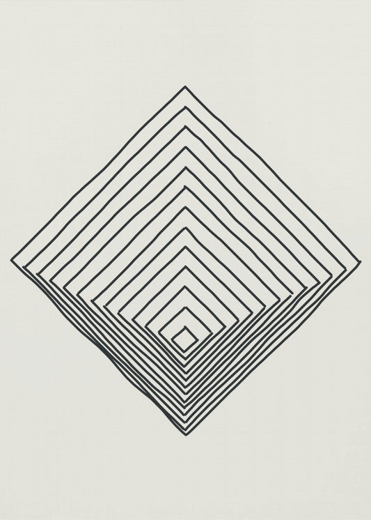 Imperfect Lines #1 | Canvas