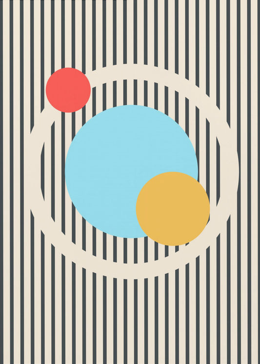 Minimal Planets Series #1 | Canvas
