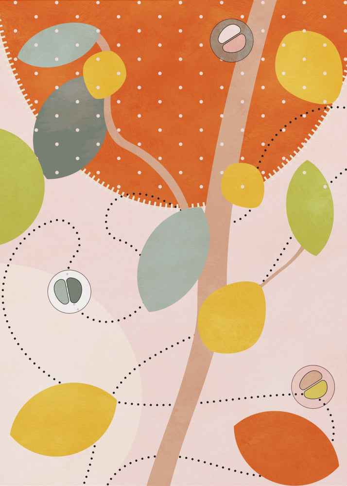 Friendly Colors Hilma 5 | Canvas