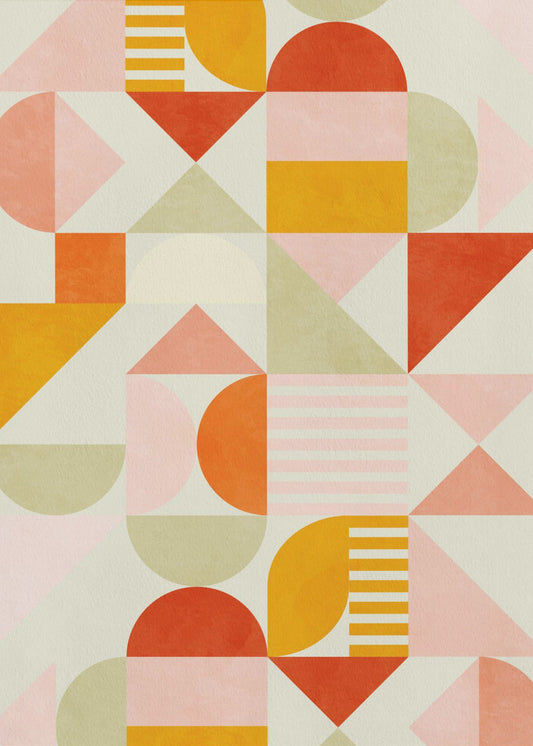 Bauhaus Fun Pastel | Poster