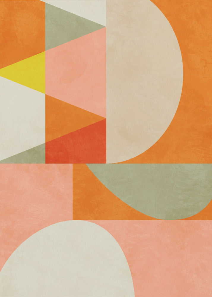 Summer Circles22 4 V | Canvas