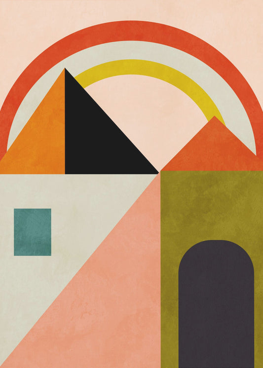 Playing Around Shapes | Poster