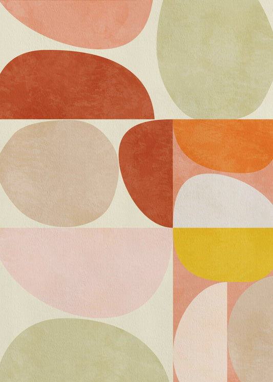 Pastel Geometry | Poster