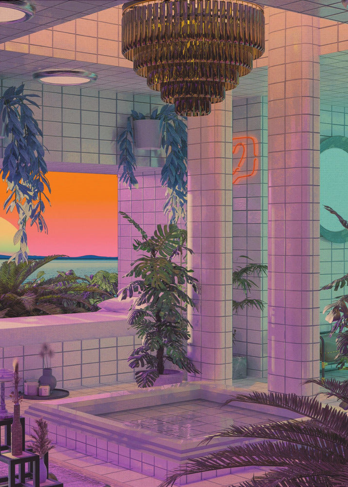 Vaporwave Pool | Poster